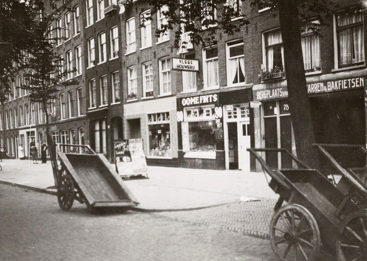  Wagenaarstraat in 1938 <br />(Foto: Gemeentearchief Amsterdam) 