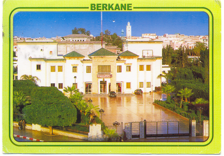 Berkane-Marokko Berkane hier is Mimona geboren en getrouwd. 