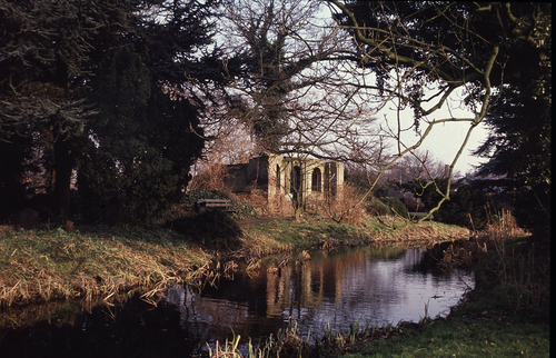 Ruine Frankendael - ± 1960 .<br />Foto: Pierre de Boer 