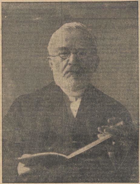 Rabbijn Onderwijzer. Bron: Niw van 27 juli 1928. Historische kranten, KB. 
