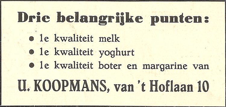 Van 't Hofflaan 10 - 1946  